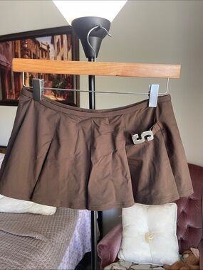 Y2K Speedo swim skirt